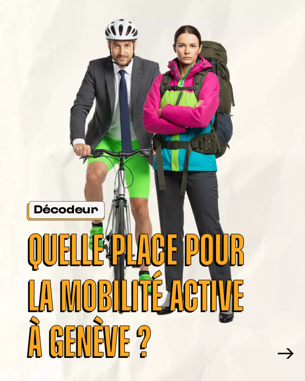 Décodeur - Quelle place pour la mobilité active à Genève