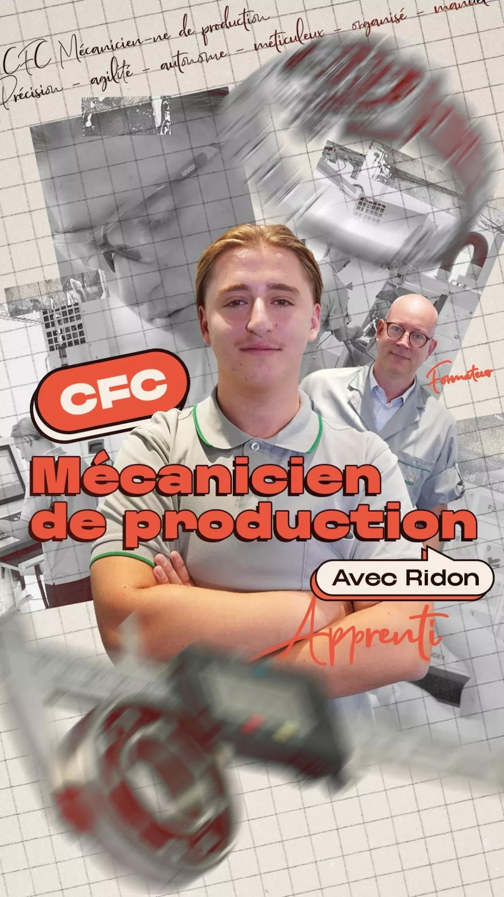 CFC Mécanicien de production