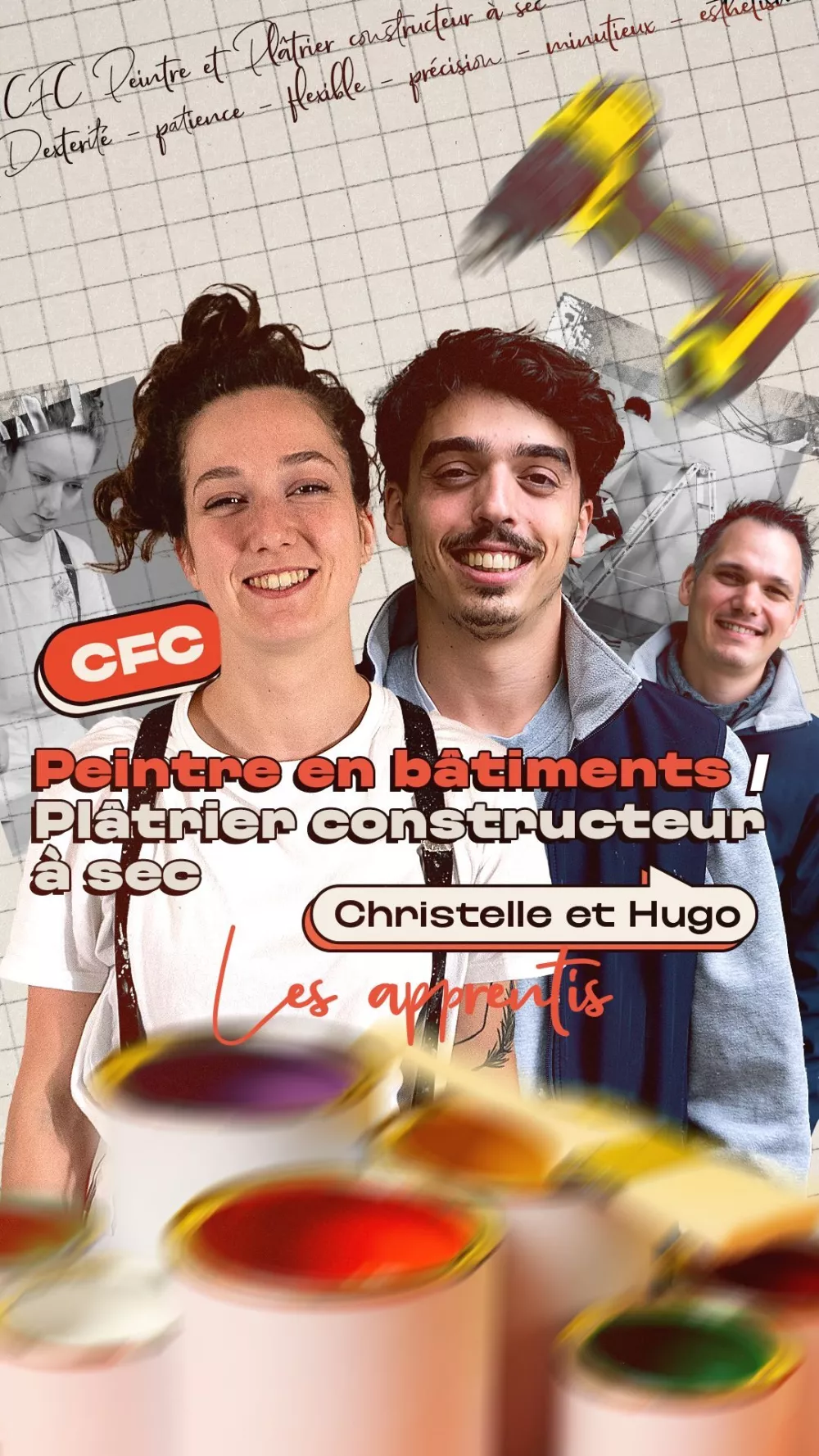 CFC Peintre en bâtiment/Plâtrier constructeur à sec