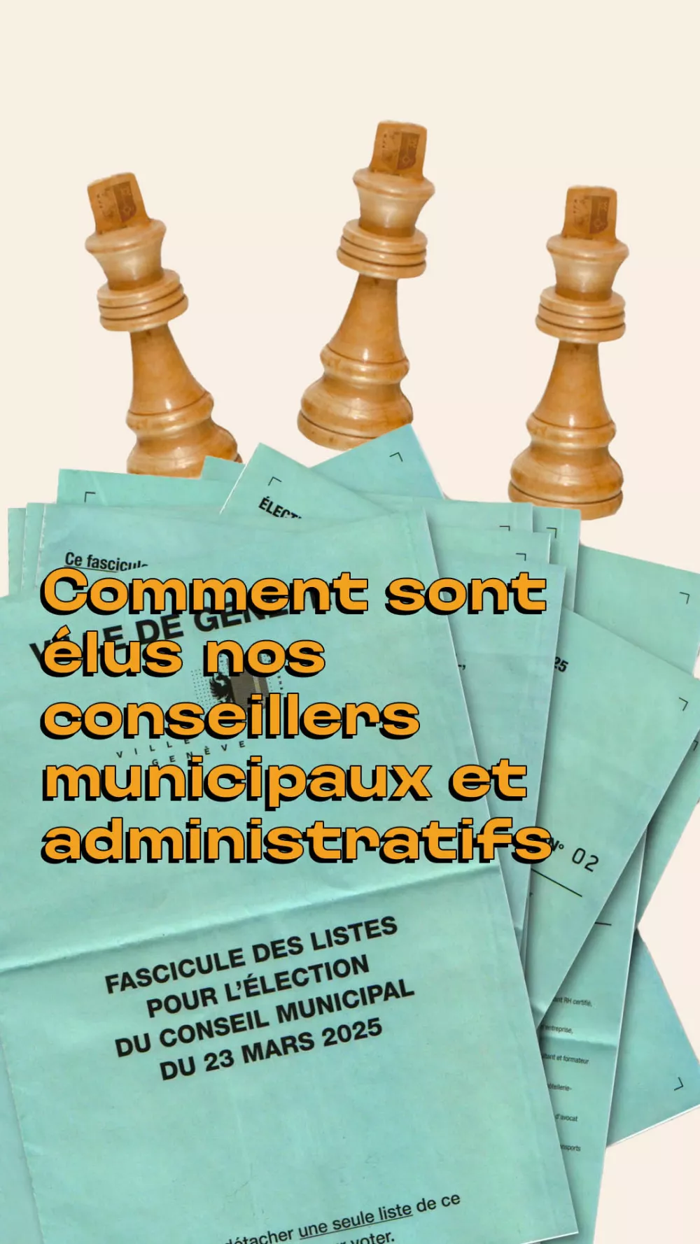 Comment sont élus nos conseillers municipaux et administratifs